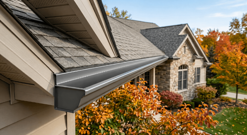 Gutter Guards before